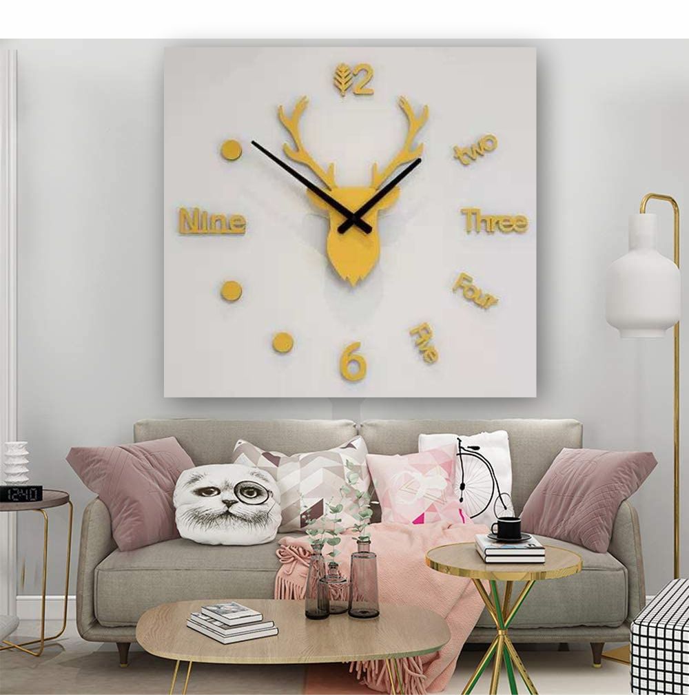 RELOJ DE PARED EN 3D